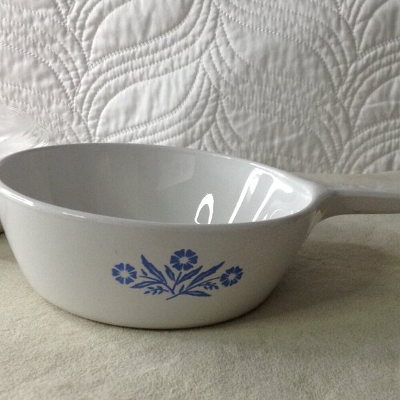 VTG Corning Ware Cornflower Blue Cookware; 3 pcs. Classic, Traditional, Retro - Picture 5 of 7